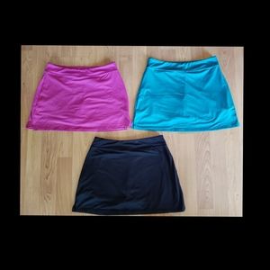 Selling all 3 active skorts for 1 price!!